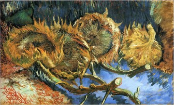 4本のひまわりのある静物画 フィンセント・ファン・ゴッホ Oil Paintings